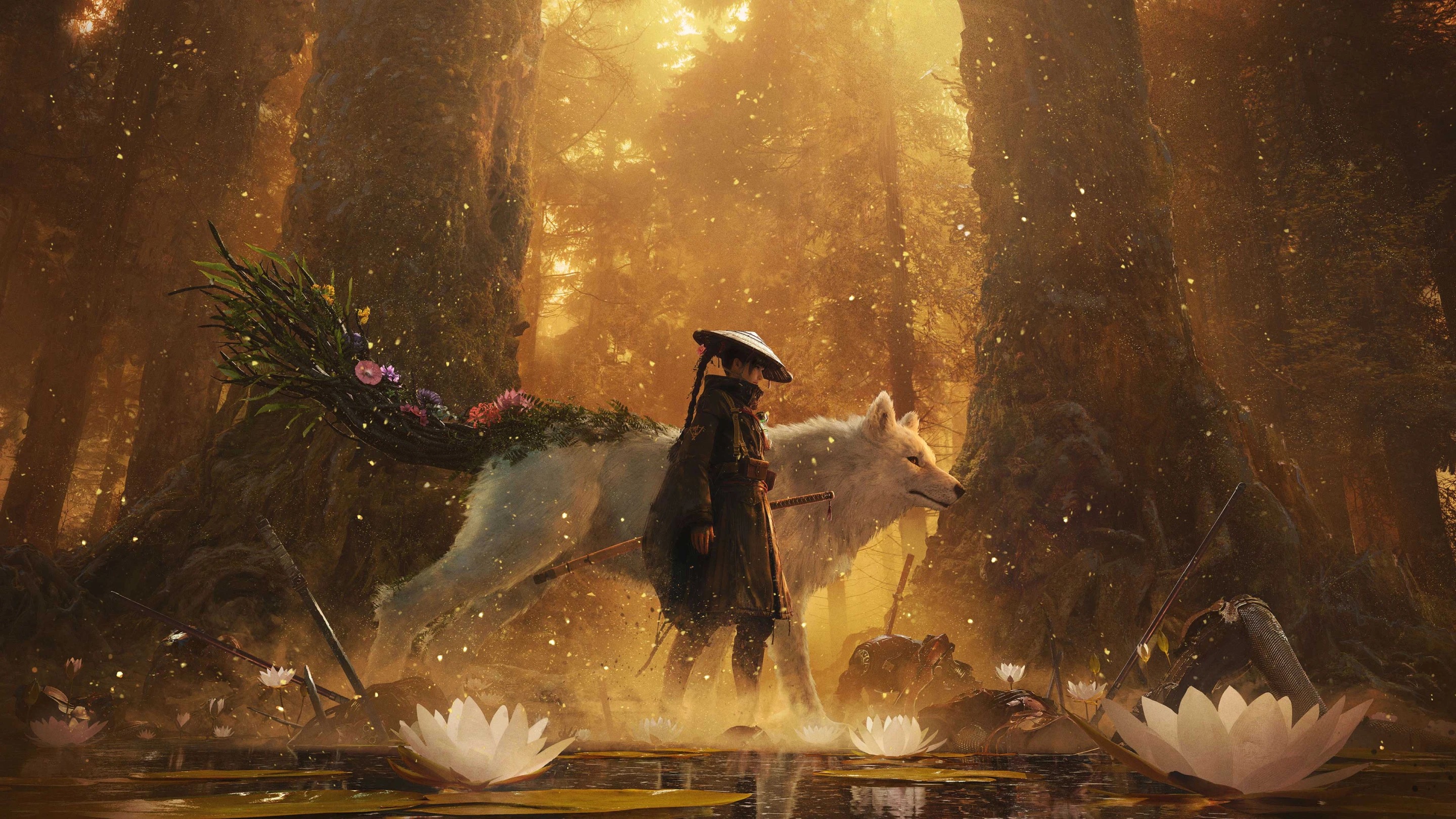 Emma and Koo travel through a blight-covered landscape
